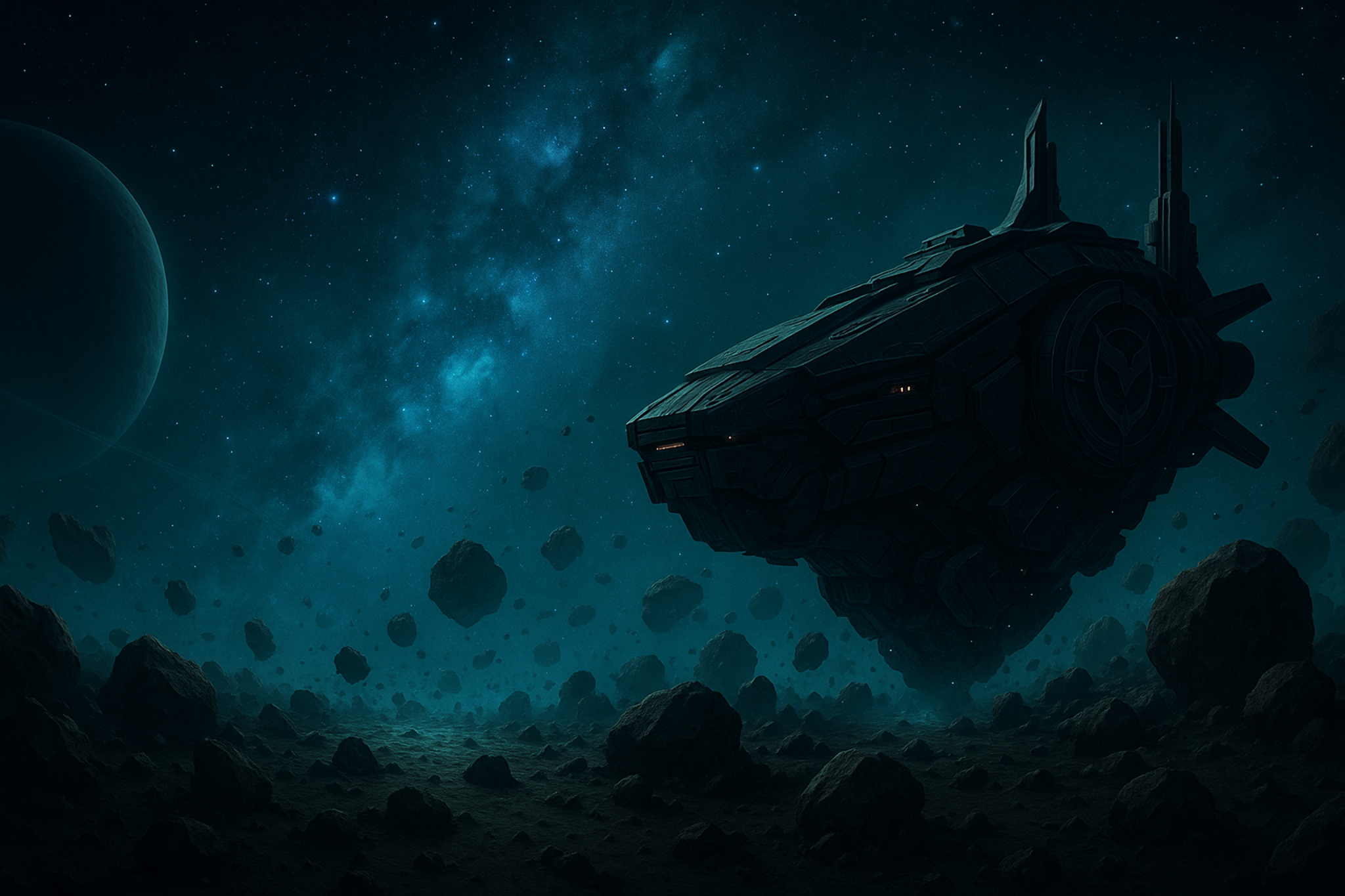 VYPR ship in deep space